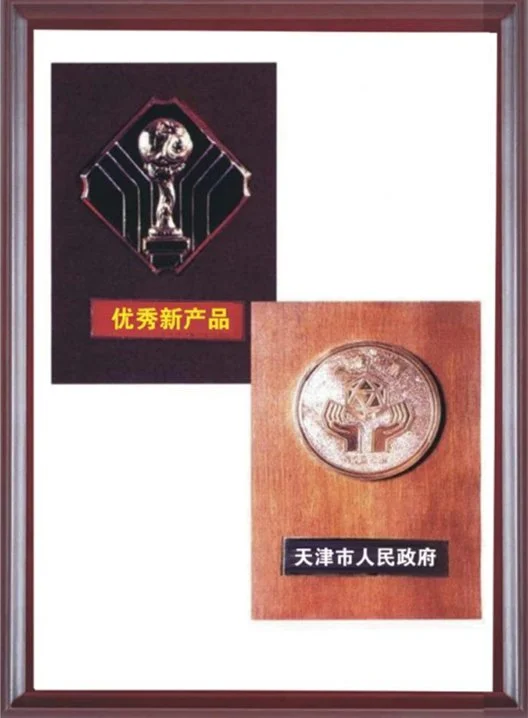天津市人民政府优秀新产品奖