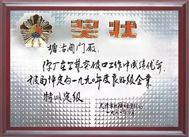 1990-年度工艺突破口工作良好级企业